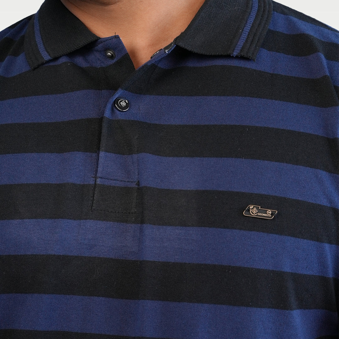 T-SHIRT POLO STRIPES - OZONECO.IN