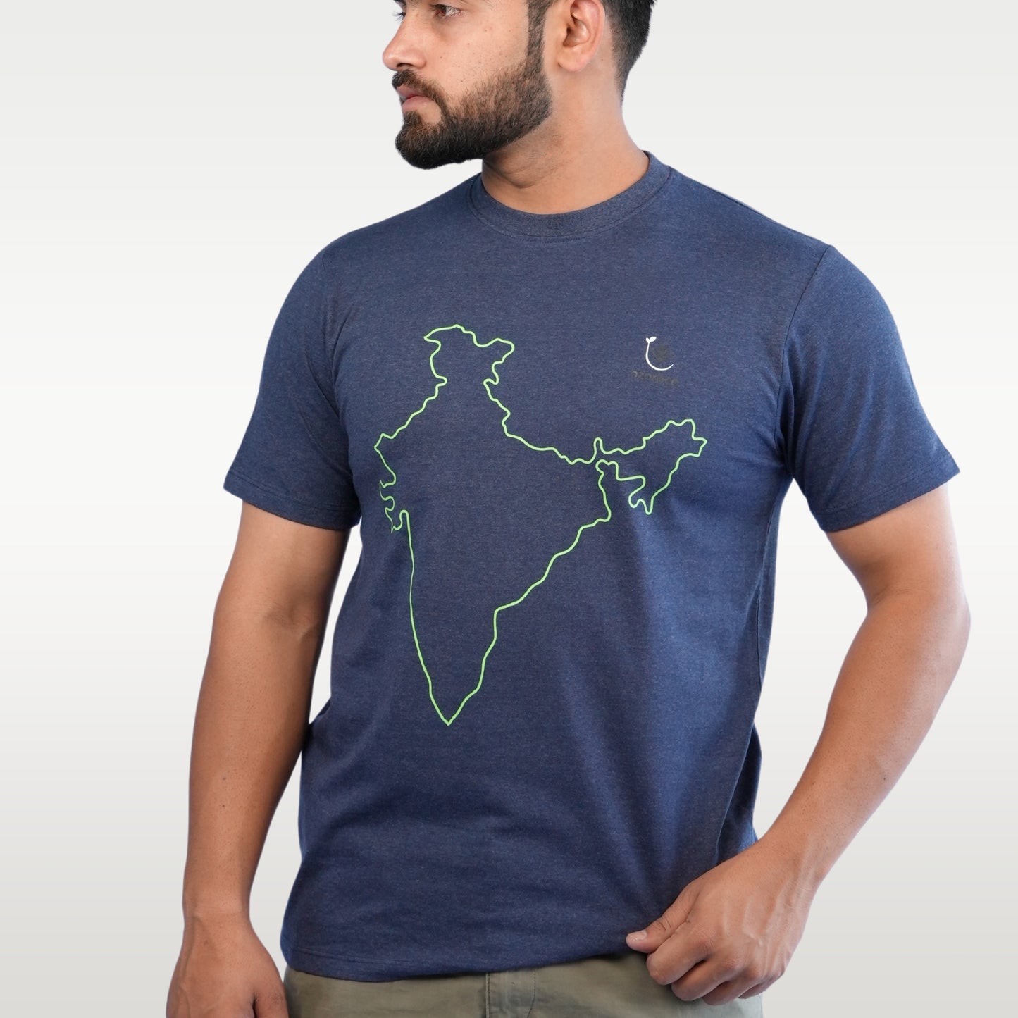 NAVY MELANGE
