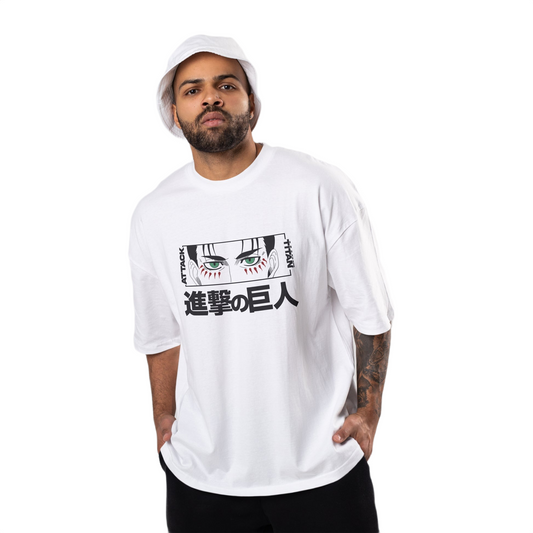 ATTACK ON TITAN OVERSIZE T-SHIRT - OZONECO.IN