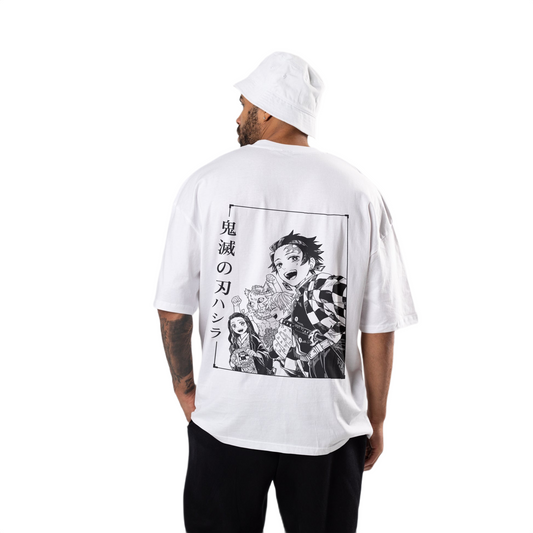 DEMONSLAYER OVERSIZED T-SHIRT - OZONECO.IN