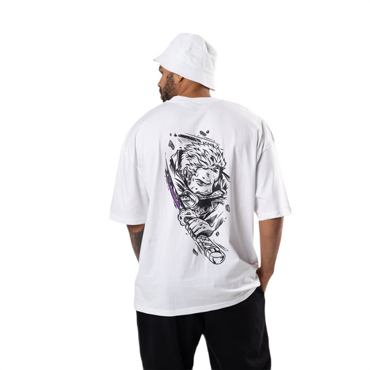 ZORO KING OF HELL OVERSIZED T-SHIRT - OZONECO.IN